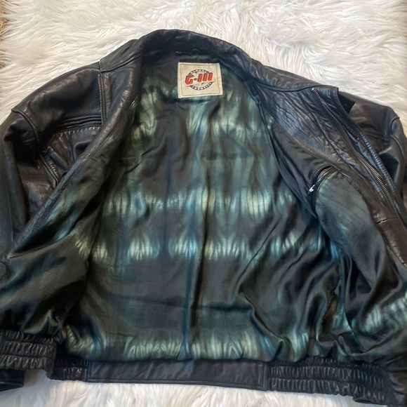Vintage Global Identity G-lll Leather Jacket, Size Small - Picture 10 of 15